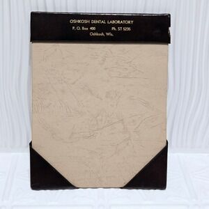 Vintage‎ Oshkosh Dental Laboratory Writing Board Clip Board Oshkosh WI